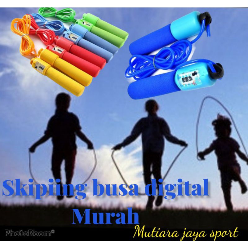 Skipping Busa Murah / Skiping Digital Busa / Jump Rope Counter Murah