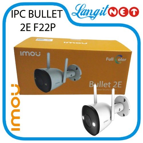 IMOU BULLET 2E F22P 1080P WEATHERPROOF OUTDOOR FULL COLOR