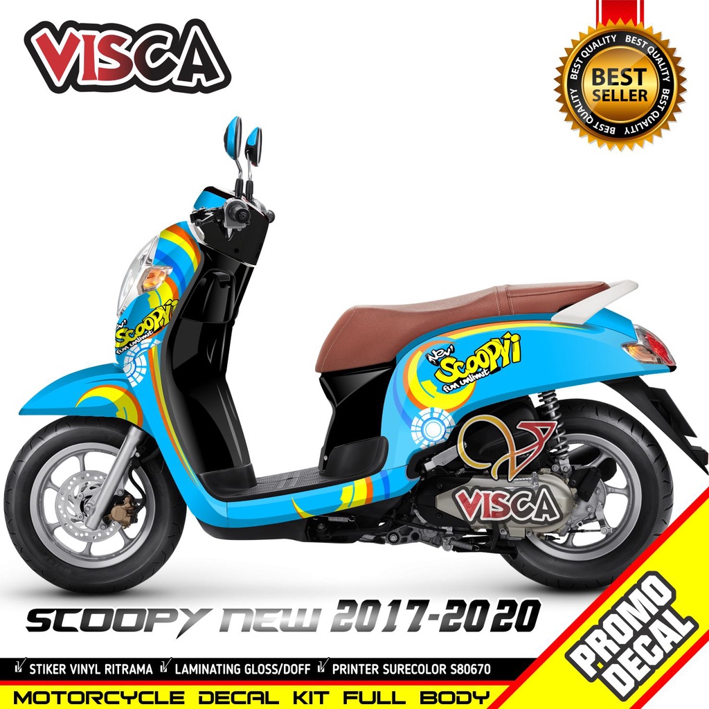 Decal Scoopy New 2018 2019 2020 Full Body Stiker Scoopy New 2018 2019 2020 Full Body Striping Scoopy