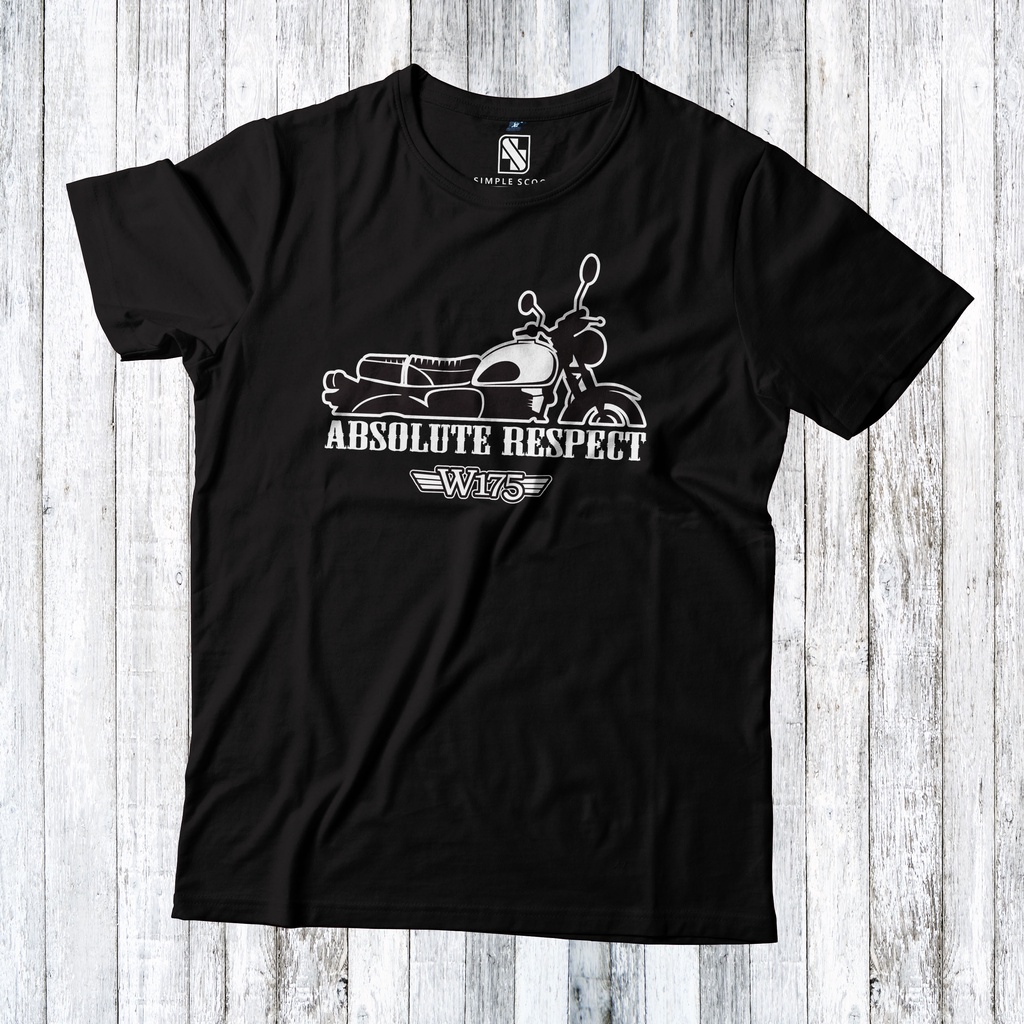 Kaos Kawasaki W175 Absolute Respect