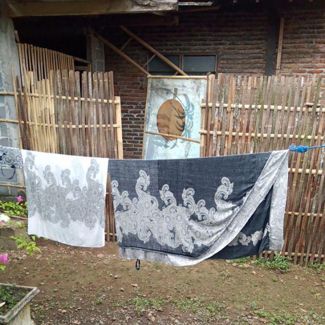 Gamis Tiedie Matahari   Batik Citra Tiara-y