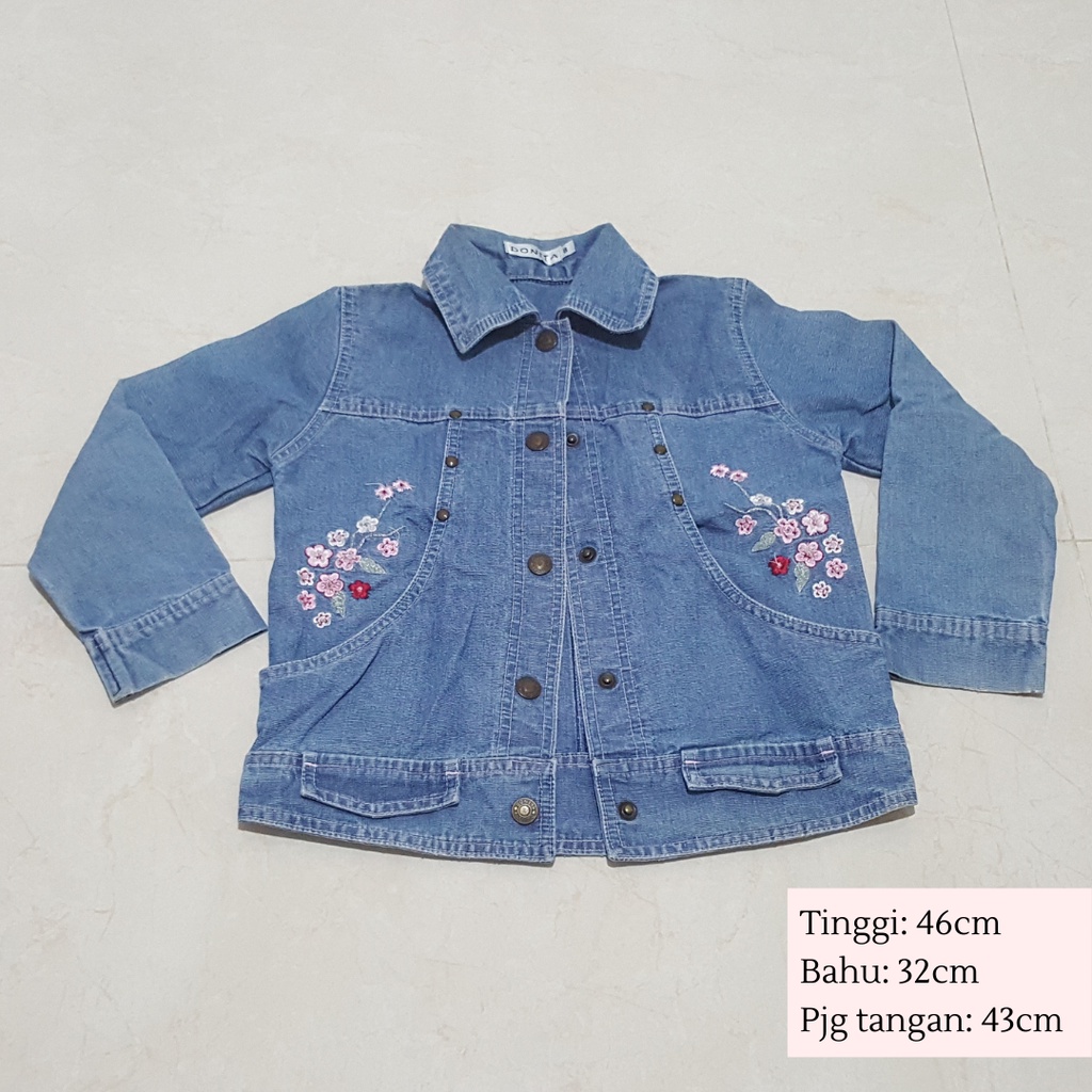 Jaket/hoodie/outer anak laki & perempuan preloved/bekas