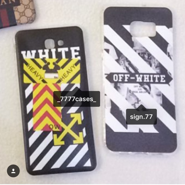 

CUSTOM CASE OFF WHITE 2017 free tulis nama