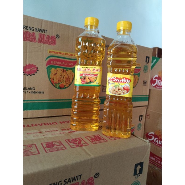 

minyak Sawit Kelapa mas/Sanky minyak botol