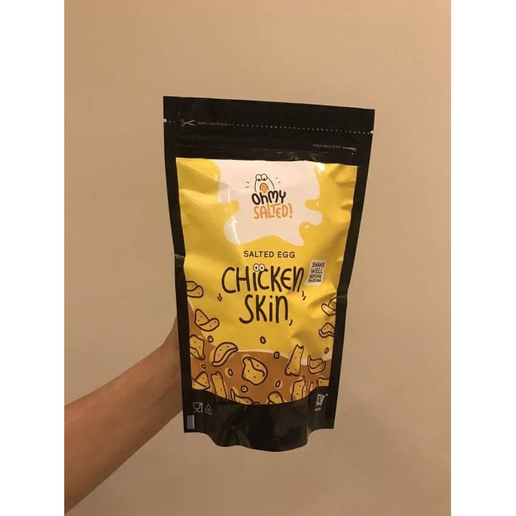 

OhMySalted! Chicken Skin Salted Egg