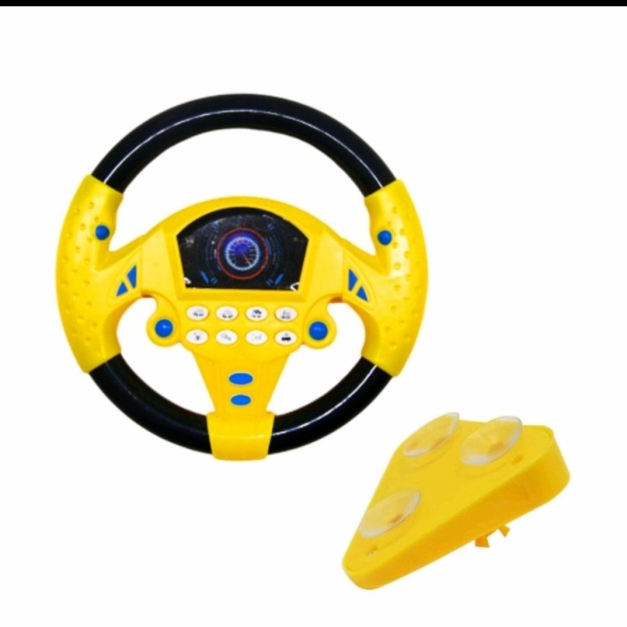 Mainan Anak Setir Setiran Mobil Steering Racing Wheel Driver Mainan