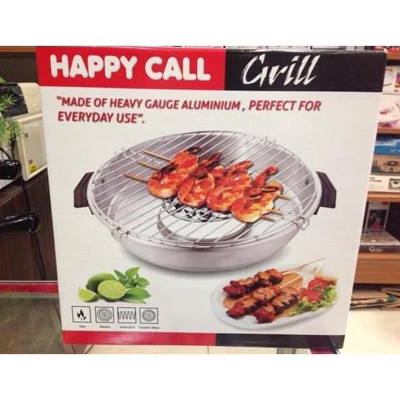 +%+%+%] Alat Panggang Grill Pan Happy Call Ikan Sate Ayam Simpel Praktis