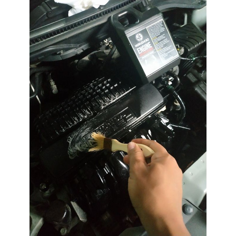 Pembersih mesin motor dan mobil Engine degreaser WK pembersih kerak mesin 1 liter