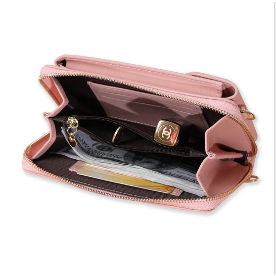 Dompet Hp Wanita Remaja Multifungsi Murah Model Kekinian Bahan Sintetis