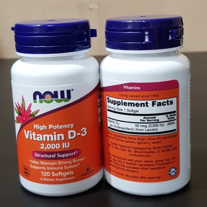 Vitamin D3 2000iu isi 120 softgel - vit D 3 2000 IU 120softgel multivitamin