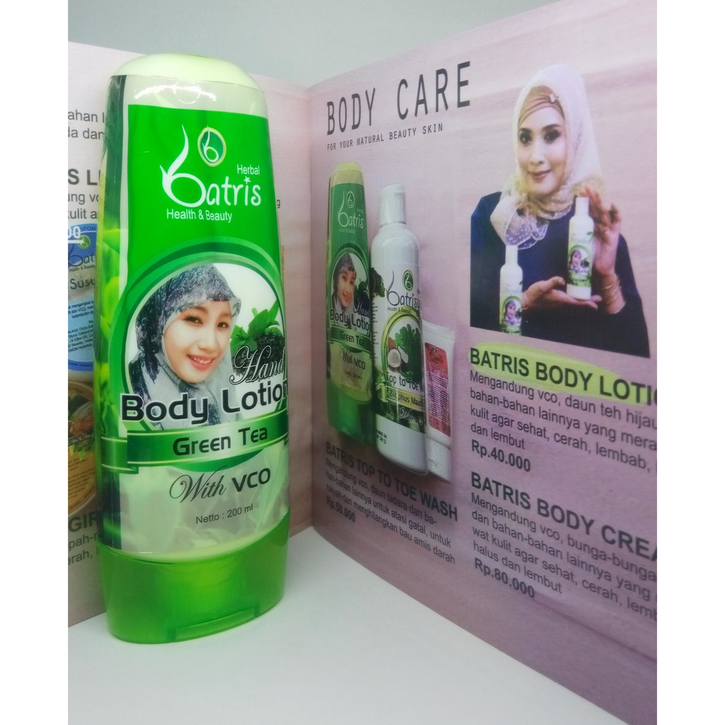 Batrisyia Body Lotion Green Tea 250 ml