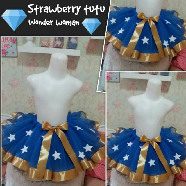 Rok tutu wonder woman ribbon