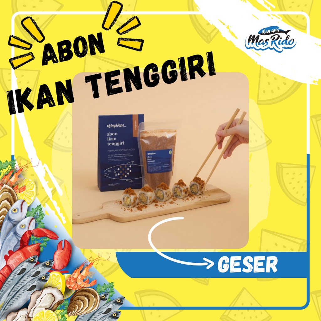

Abon Ikan Tenggiri Bingkisan Tanpa Minyak Pengawet Pewarna Msg 200G