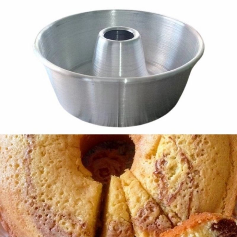 Loyang Kue Bolu Tulban Cetakan Kue Bolu Uk 18cm