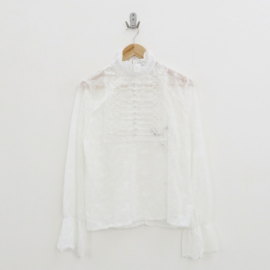 Visen lace top blouse -Thejanclothes