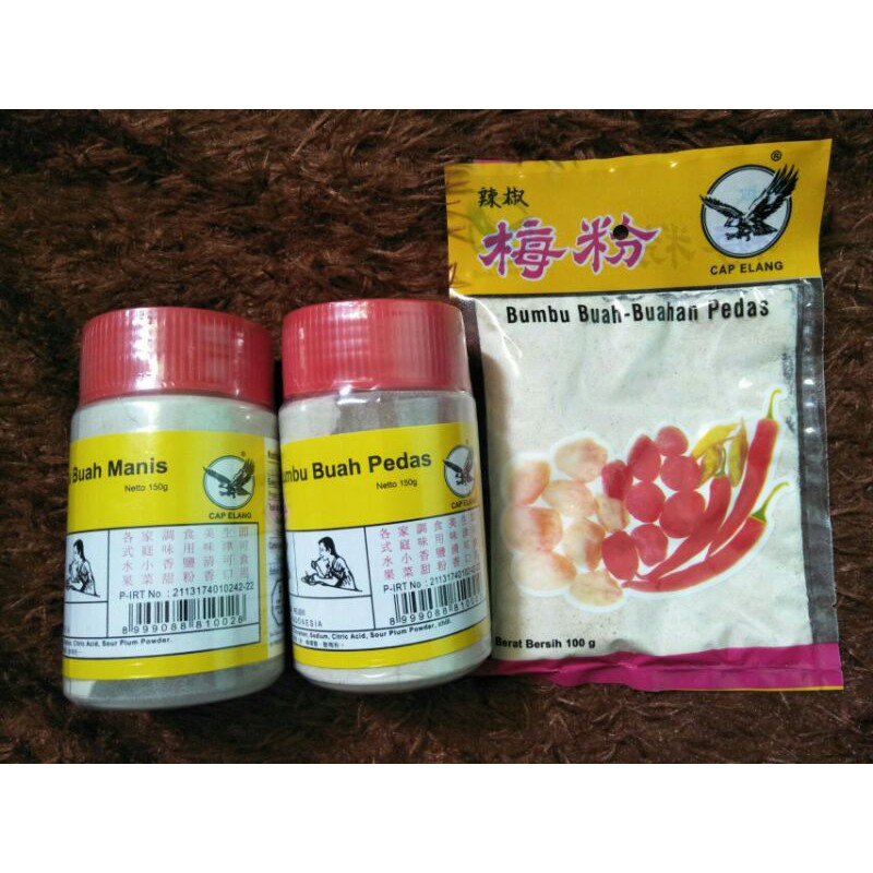 

Bumbu buah kiamboy manis dan pedas cap elang