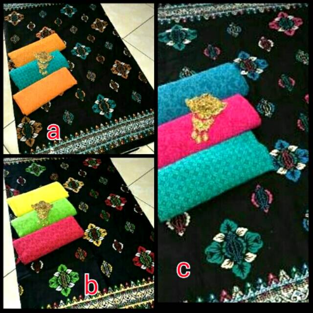 Batik prada anggrek bali