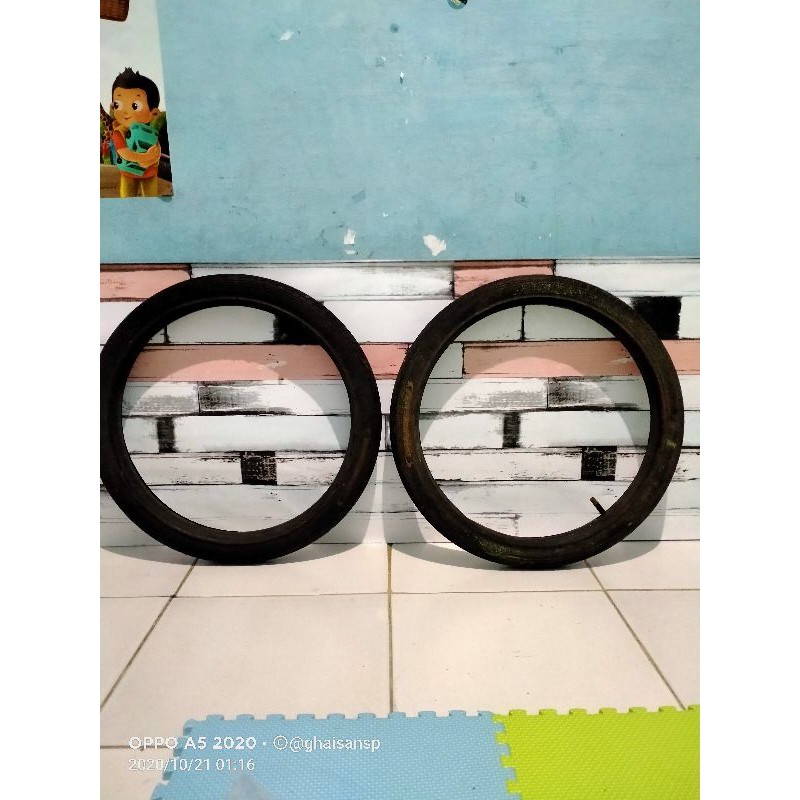 ban luar + dalam sepeda 18x1.75