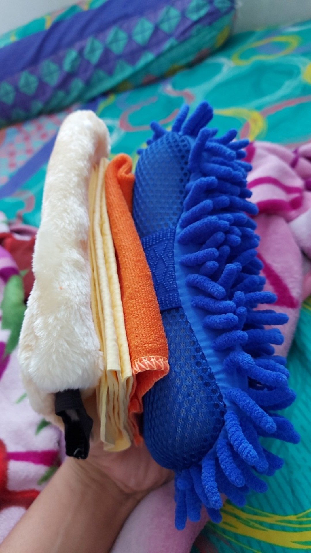 Kain Lap Sarung Tangan Finishing Polish Mobil Motor Wool Microfiber