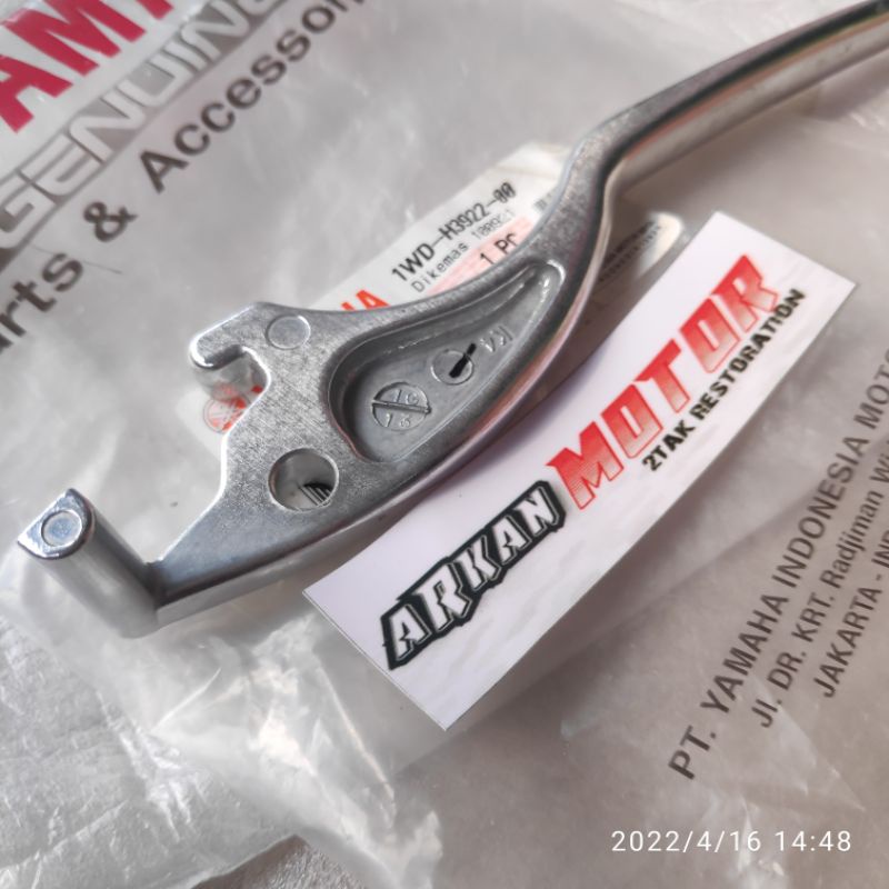 HENDEL HENDLE REM DEPAN R25 1WD SILVER ORIGINAL