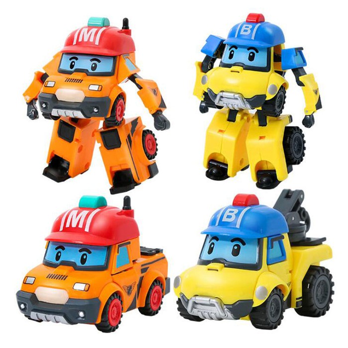 Jual ROBOCAR POLI BUCKY & MARK - MAINAN FIGURE ROBOCAR Murah