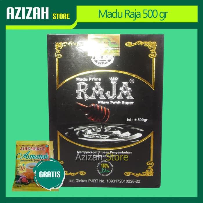 

Madu Prima Raja Madu Hitam Pahit 500 Gr