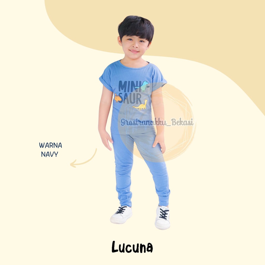 Setelan Anak Unisex Boboho Lucuna Mix Warna Size 1-5 Thn