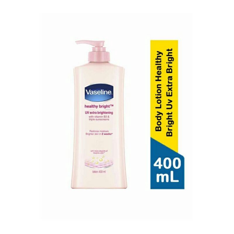 Vaseline Body Lotion Healthy Bright UvExtra Bright 400MI