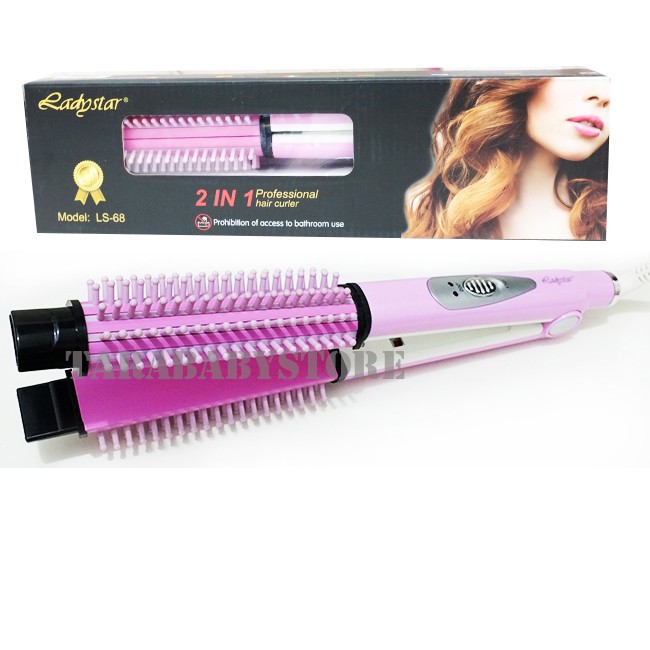 Catok Rambut sisir Ladystar LS-68 ORIGINAL