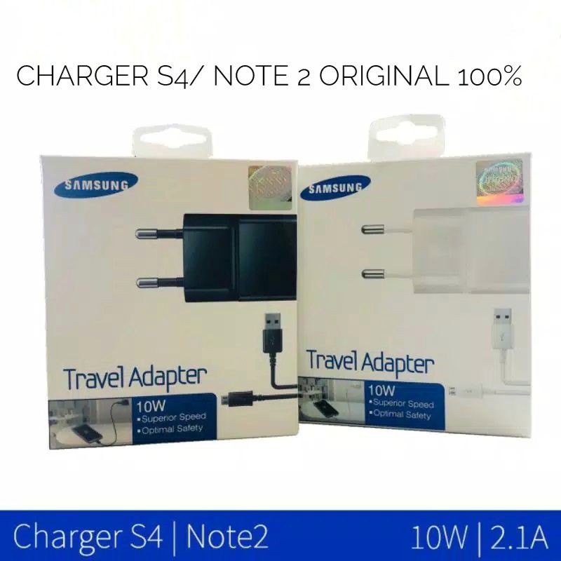 Charger Casan Samsung Galaxy S4 Note 2 J1 Ace Grand Prime Colokan Micro Usb Original