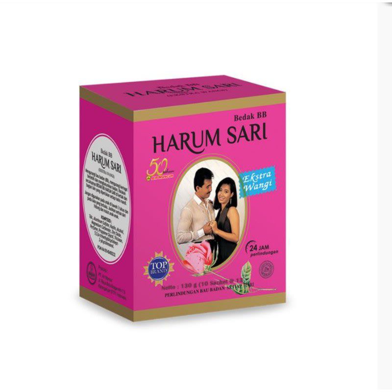 HARUM SARI 1 BOX ISI 10 SACHET ORIGINAL 100%