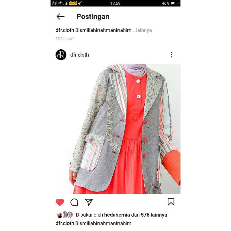 blazer sera dfr cloth