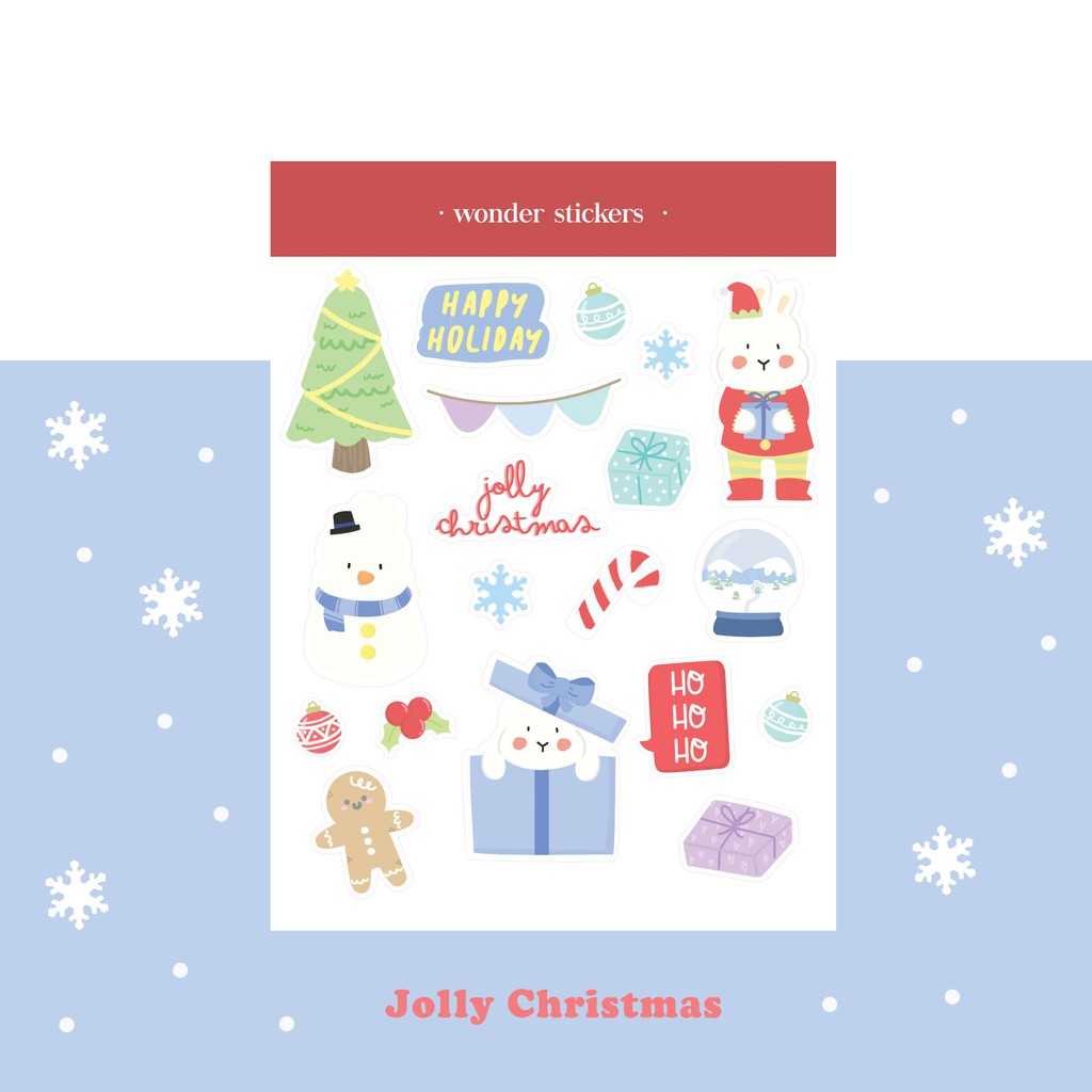 

Wonderside Special Sticker - Jolly Christmas