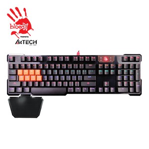 Bloody B720 Light Strike Gaming Mechanical Keyboard, Black Switch