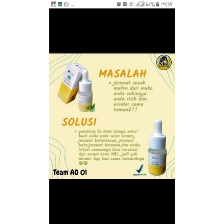 serum acne Nrl