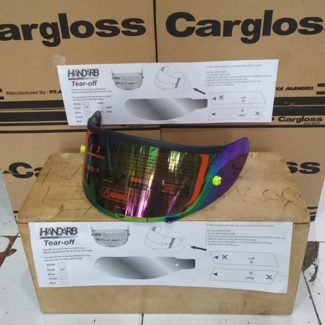 Paket Flat visor + TOPost +Talang air KYT RC7 R10 K2R K2Rider