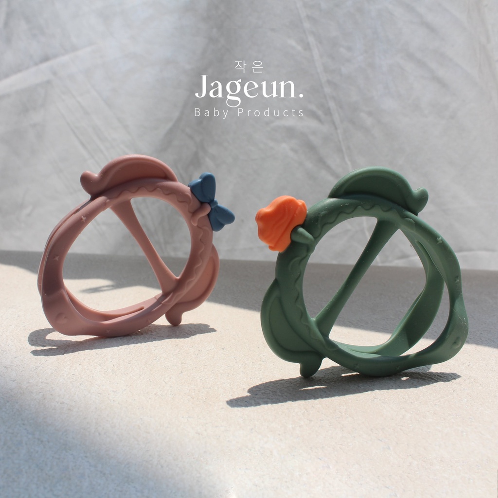 JAGEUN Premium Silicone Baby Sun Teether | Gigitan Bayi Matahari