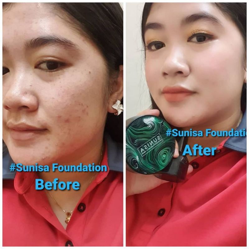SUNISA CHUSSION/SUNISA FOUNDATION/SUNISA CC CREAM/BEDAK SUNISA