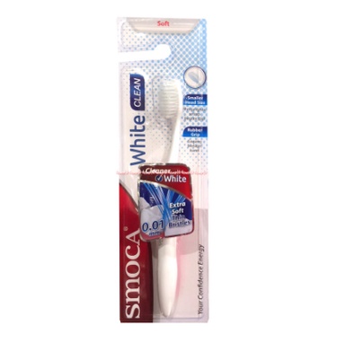 Smoca White Clean Cleaner White Toothbrush Sikat Gigi Tooth Brush Smo Ca Tooth Brush Bulu Sikat 0.01 Smoka