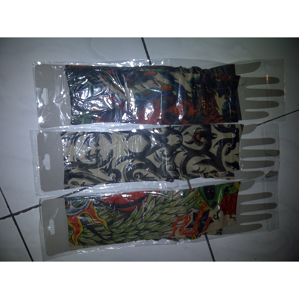 Manset Pelindung Lengan / Kaos / Manset Tatto Motif Murah