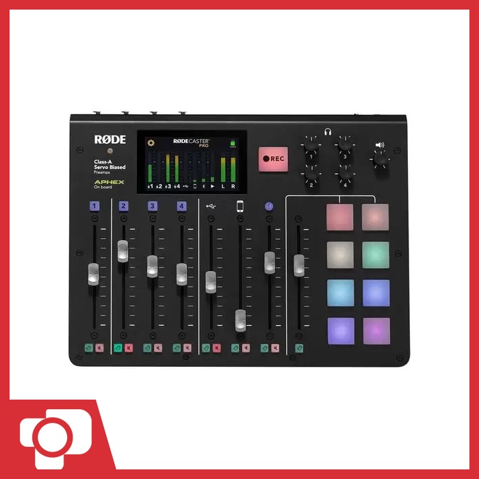 Rode Caster Pro Mixer for Podcast Studio