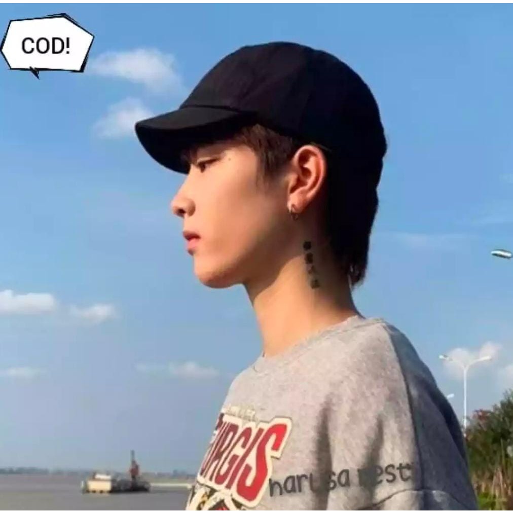 Topi pria distro or* lidah pendek / Topi distro pria pet pendek/ topi pria keren / topi distro pria 