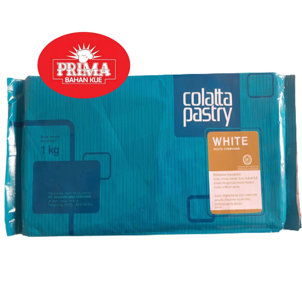 

COKLAT BLOK COLATTA PASTRY WHITE 1KG