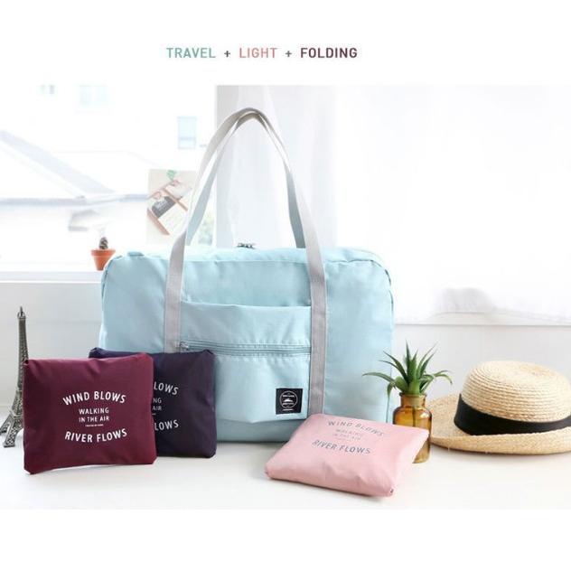 ㊕ Tas Travel Wanita Jinjing Lipat Besar Tas Baju Travel Traveling Wanita Jumbo Korean 333 ィ