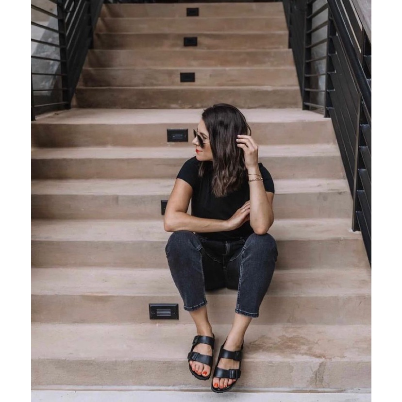 Sandal Pria Sandal Strap 2 Slip On Phylon Ringan - Size 40-45 / Sandal Wanita Sandal Jepit Phylon Ringan - Size 36-40 /BIRKEN STOCK 0001 Canggu Sandal Jelly Import