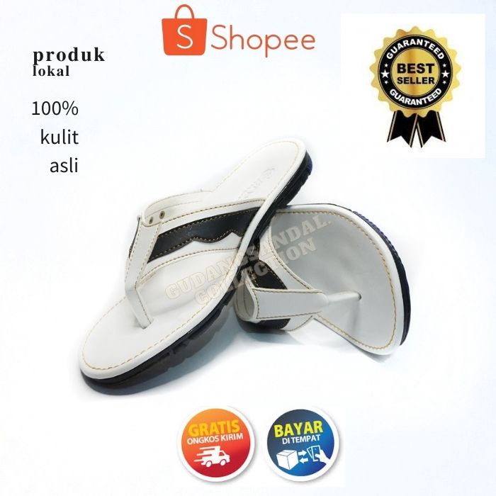 SANDAL KULIT / SANDAL KULIT ASLI PRIA / SANDAL KIULIT PRIA DEWASA / SANDAL KULIT CASUAL