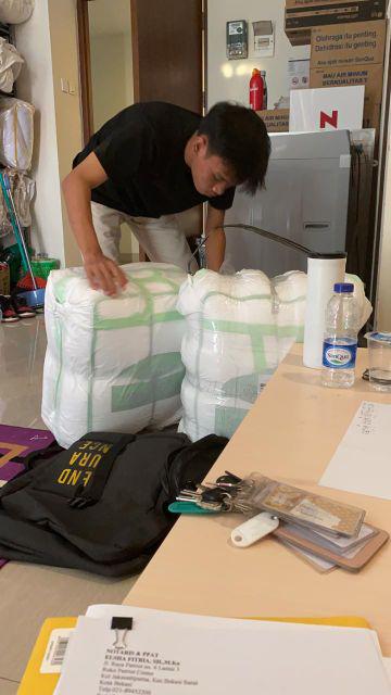 Bedcover Set Polos Rosewell  King/queen Tinggi 30cm