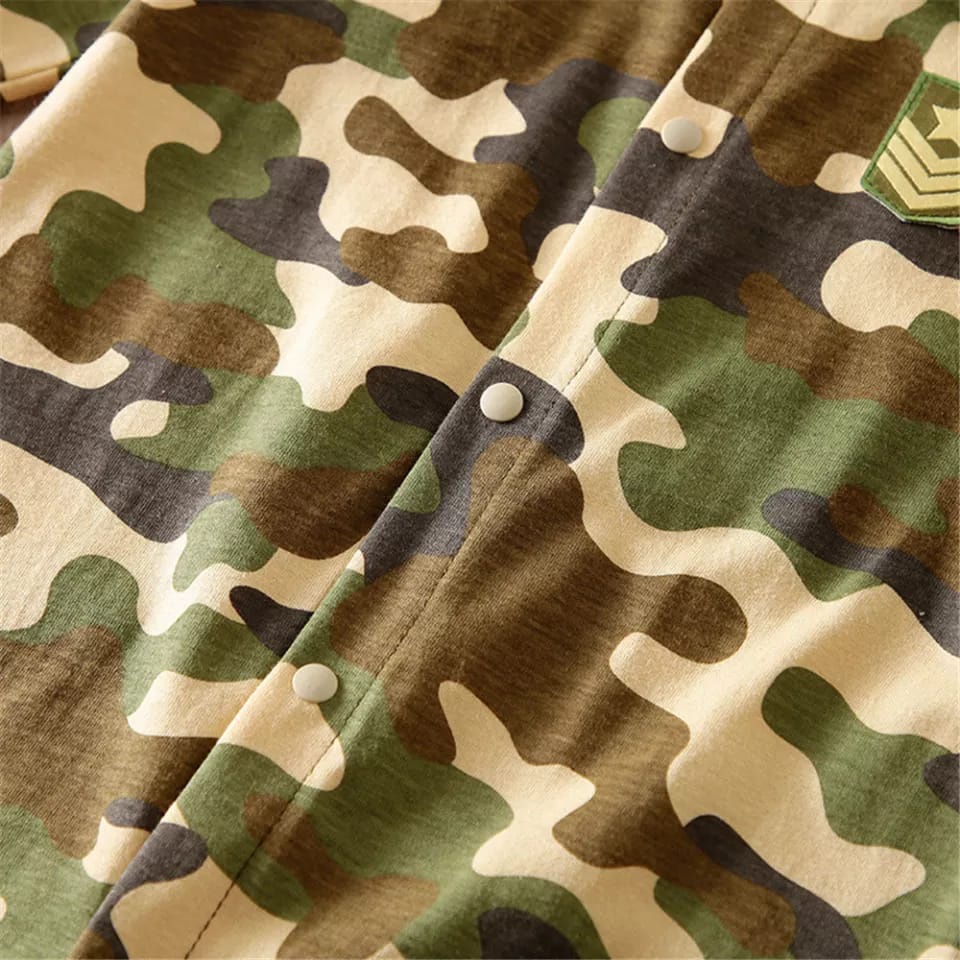 ANANAKSTORE - JUMPER MOTIF ARMY HIJAU / JUMPER LUCU 0-12 BULAN / JUMPER IMPORT PREMIUM