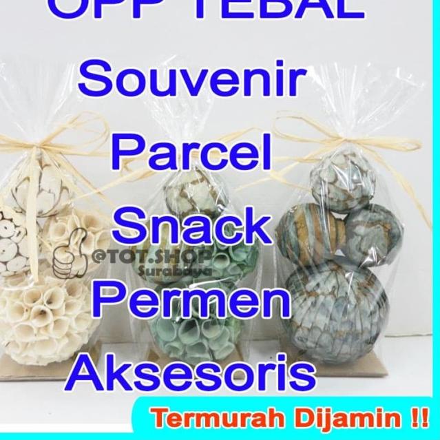 

100pcs OPP TEBAL UKURAN 35 x 50 PLASTIK KEMASAN TEBAL BENING Tanpa Lem