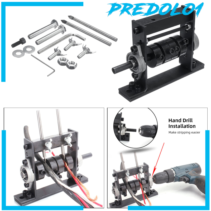(Predolo1) Mesin Pengupas Kabel Manual Bahan Tembaga